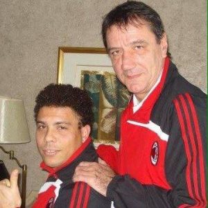 Sebastiano genovese con Ronaldo