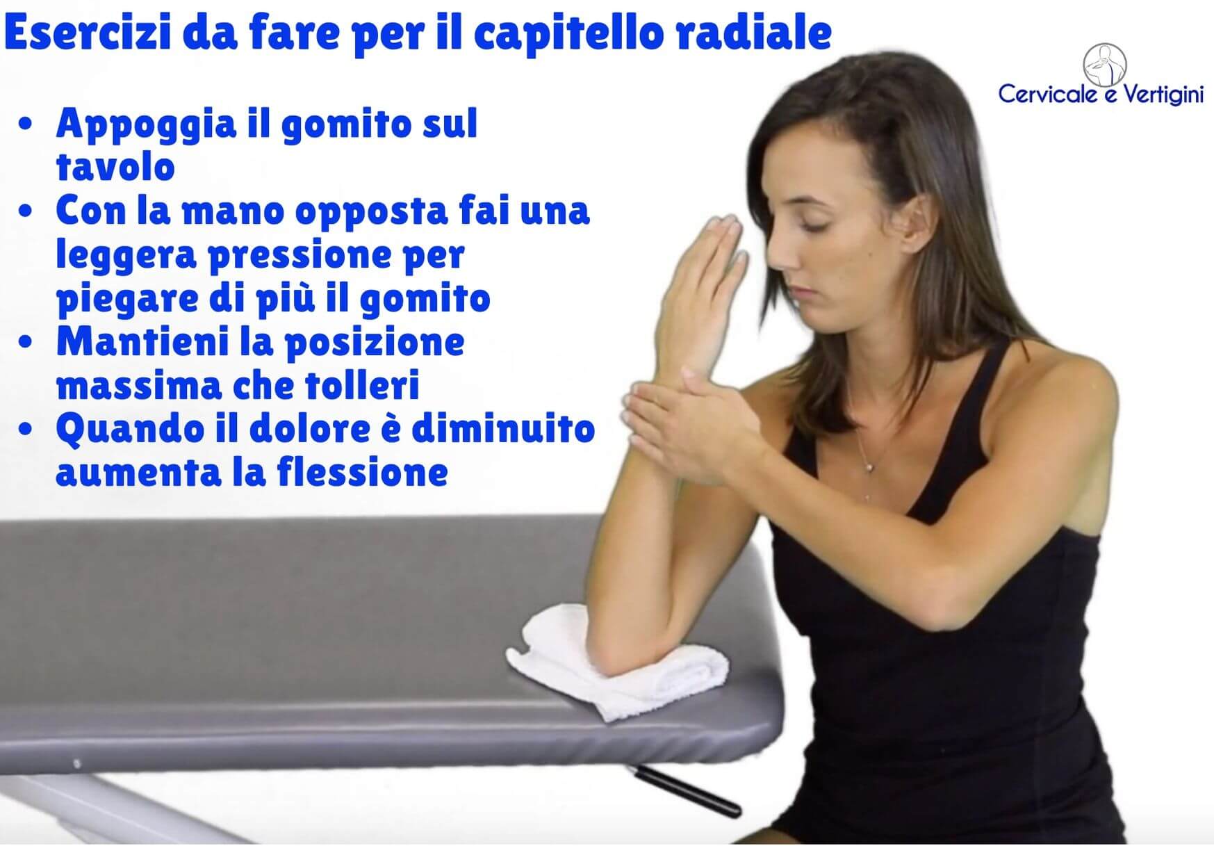 Esercizi da fare dopo frattura capitello radiale