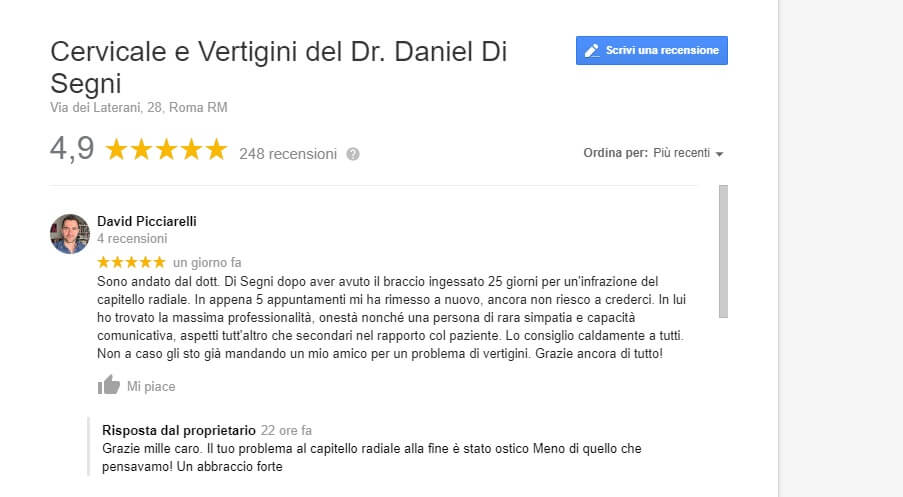 Recensione frattura capitello radiale