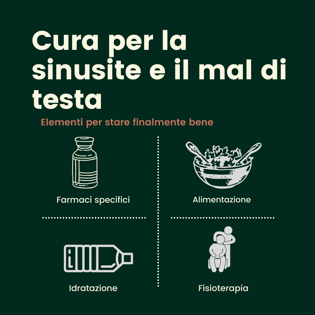 cura mal di testa sinusite