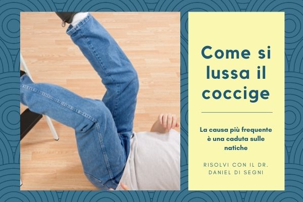 caduta lussazione coccige