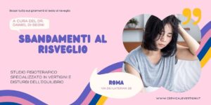 Sbandamenti al risveglio copertina