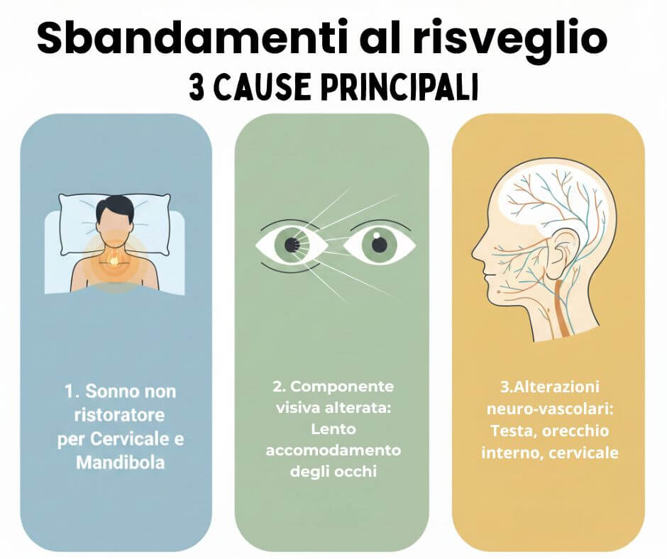 Sbandamenti al risveglio cause