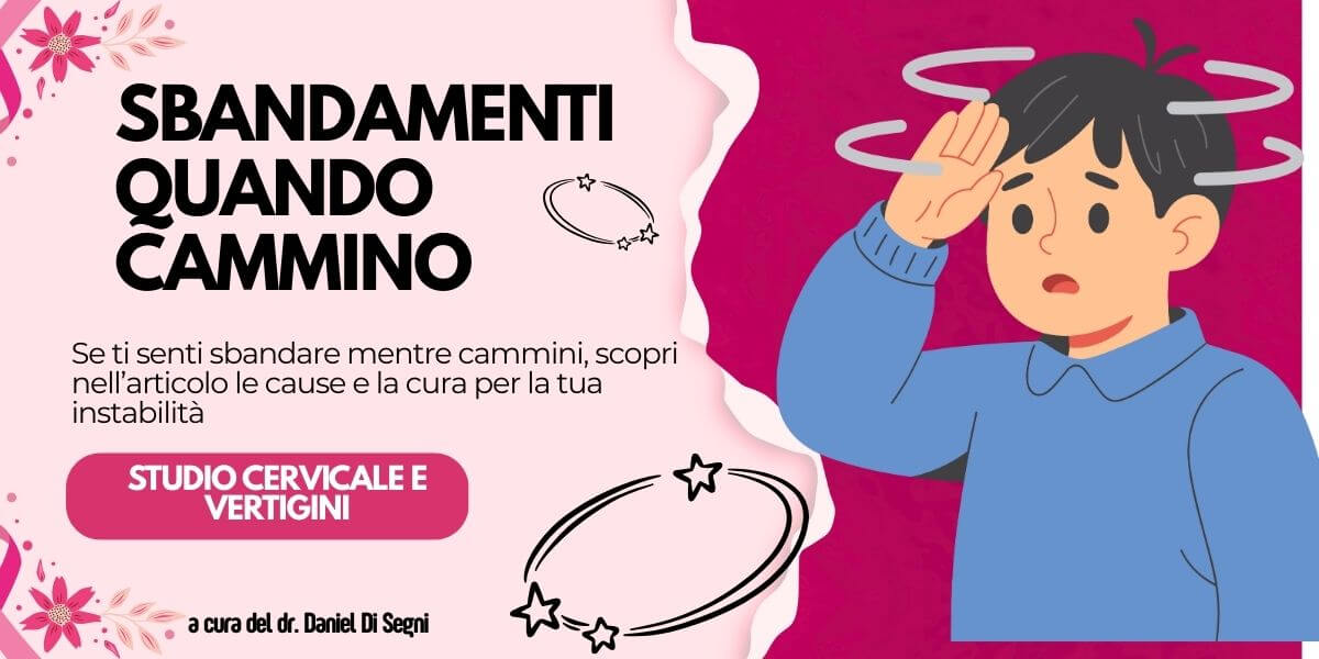 sbandamenti quando cammino copertina