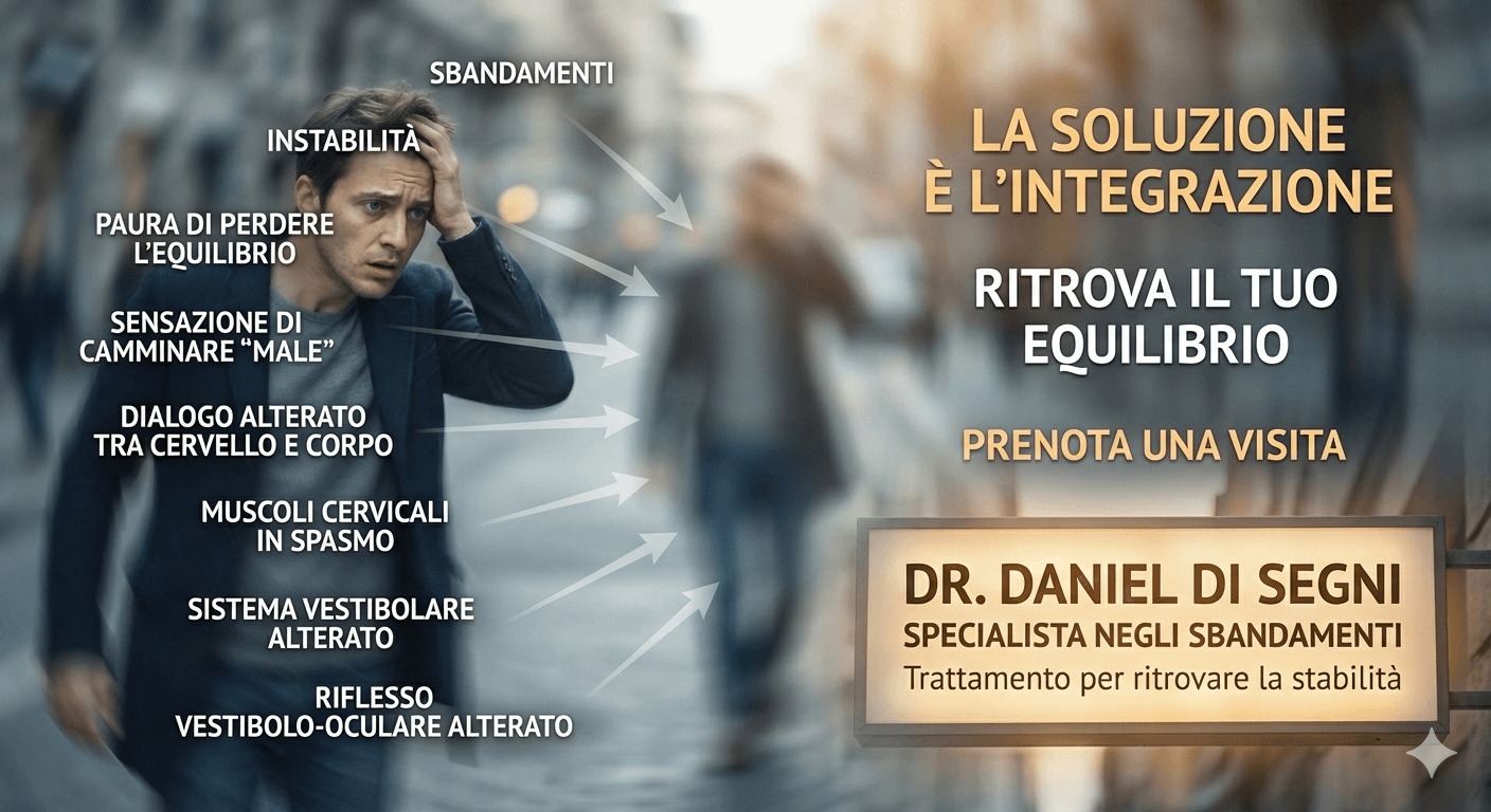 soluzione per sbandamenti mentre cammino